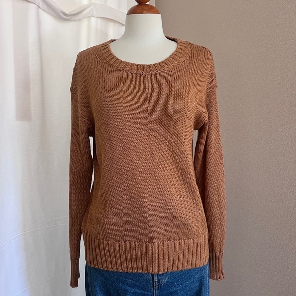 Paige Bea Metallic Camel Knit - Picture 5 of 7